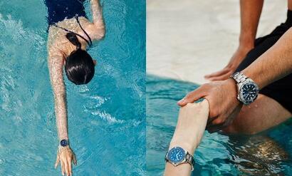 These two watches will enhance the charm of modern men and women.